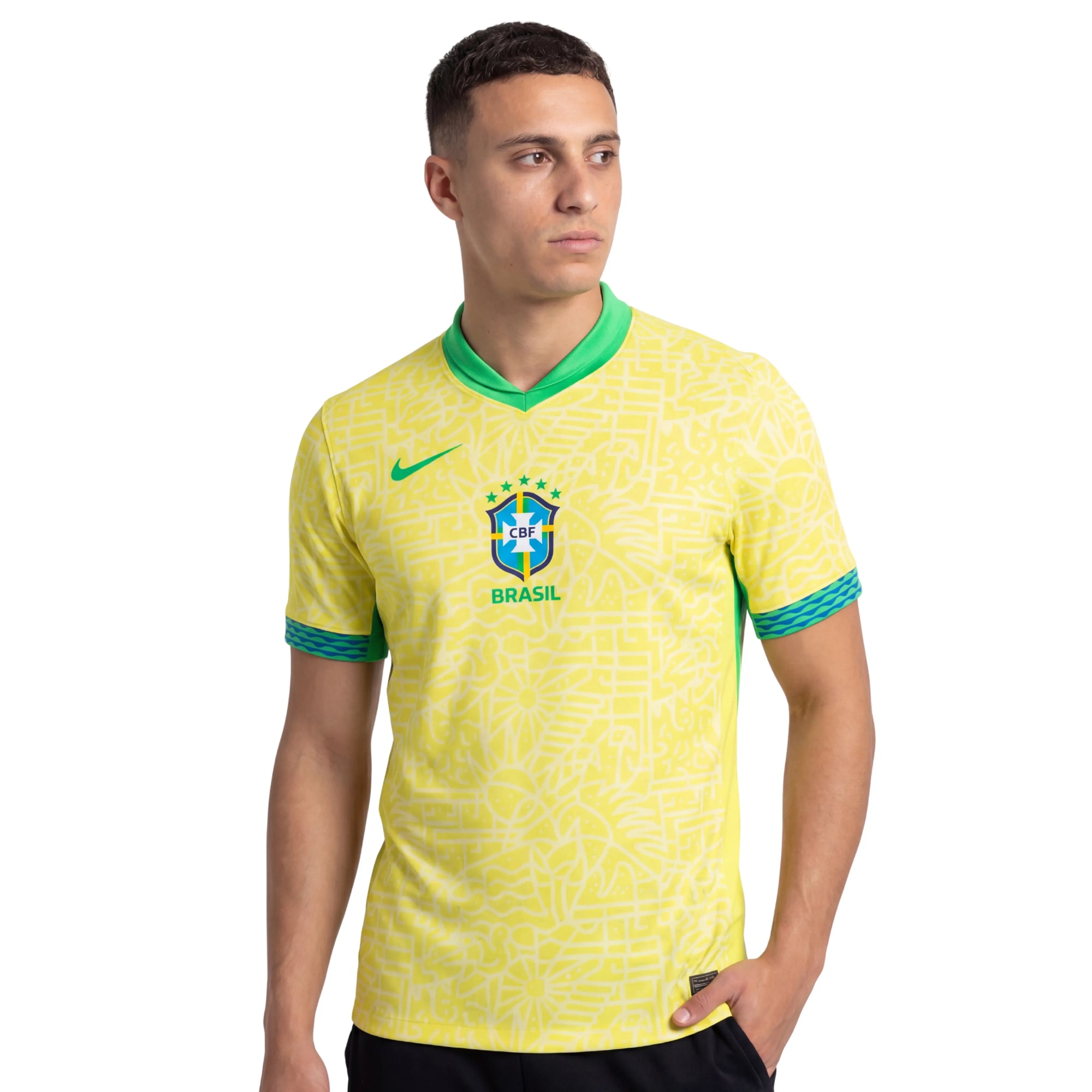Camisa Brasil I 2024 - Amarela