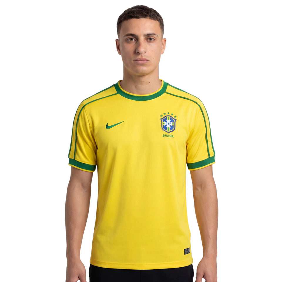 Camisa Brasil I 1998 Retrô - Amarela