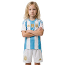Conjunto Infantil Argentina I 2024 - Azul e Branco
