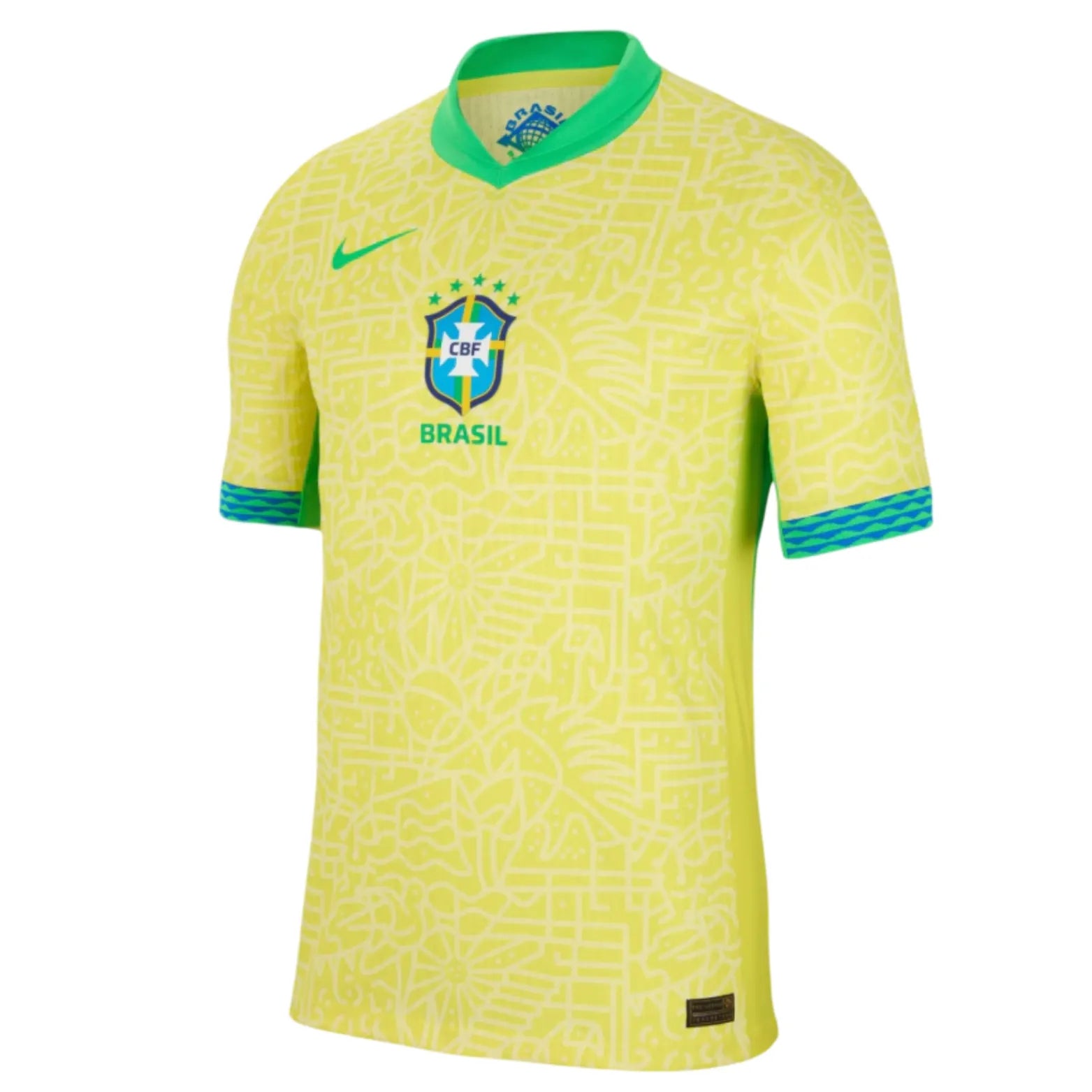 Camisa Brasil I 2024 - Amarela