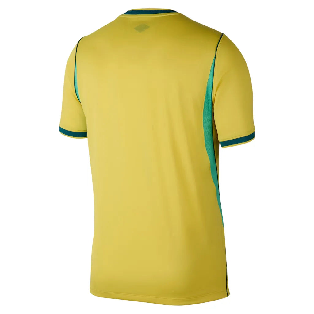 [OFERTA HOJE : Leve 3 pague 2] Camisa Brasil I 2026 Torcedor - Amarela/Azul