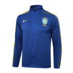 Conjunto Agasalho Treino Brasil 24/25 - Azul