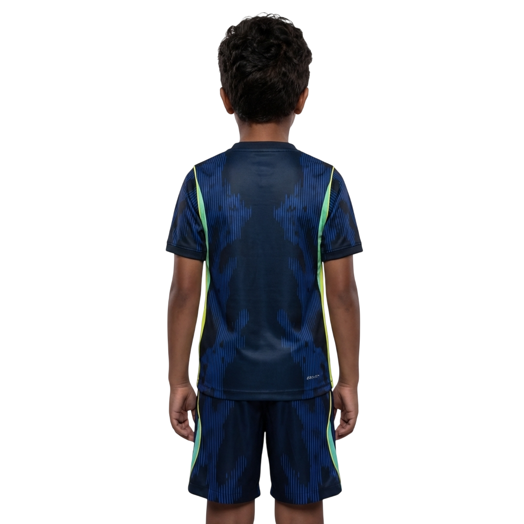 Conjunto Infantil Brasil II 2026 - Azul